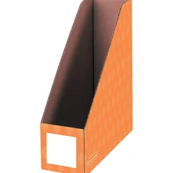 Bankers Box® Magazine Holders, 11"H x 12 1/4"W x 4"D, Assorted Colors, Pack Of 6