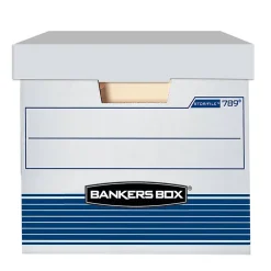 Bankers Box® Presto™ Heavy-Duty Storage Boxes, Letter/Legal Size, 15