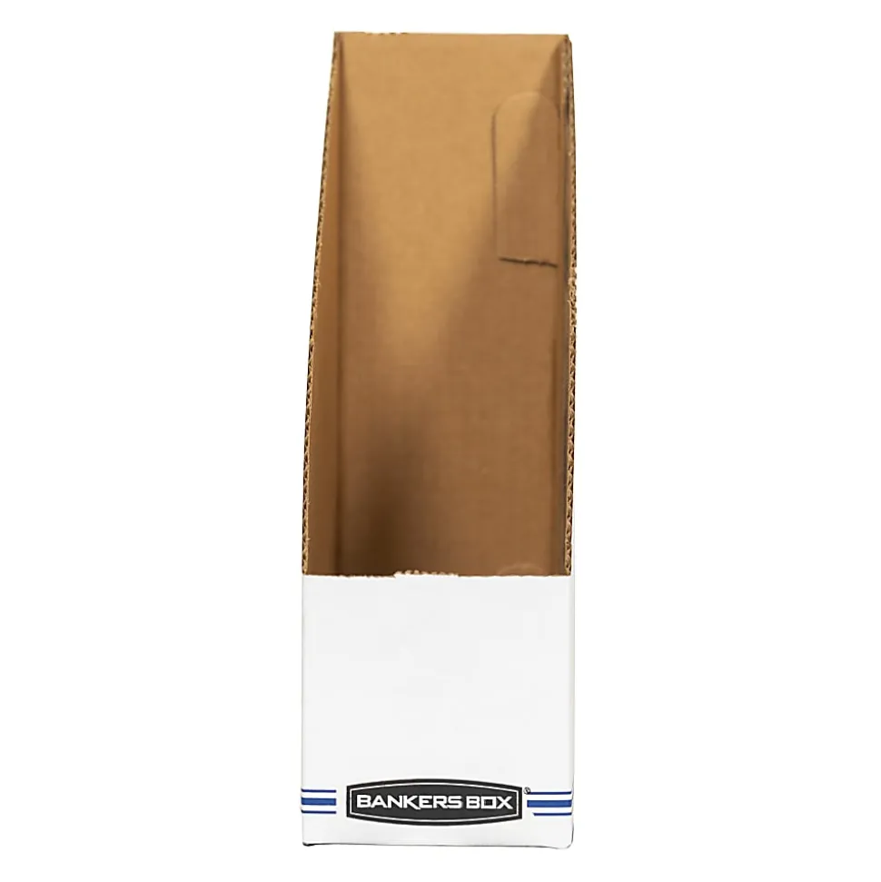Bankers Box® 60% Recycled Low-Cost Fiberboard Magazine File, 11 3/4"H x 4"W x 9 1/4"D