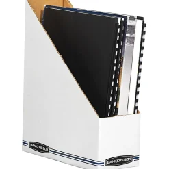 Bankers Box® 60% Recycled Low-Cost Fiberboard Magazine File, 11 3/4