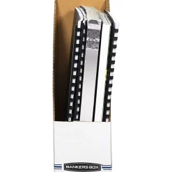 Bankers Box® 60% Recycled Low-Cost Fiberboard Magazine File, 11 3/4