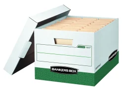 Bankers Box® R Kive® Heavy-Duty Storage Boxes, Letter/Legal Size, 15