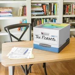 Bankers Box® R Kive® Heavy-Duty Storage Boxes, Letter/Legal Size, 10