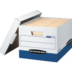 Bankers Box® R Kive® Heavy-Duty Storage Boxes, Letter/Legal Size, 10