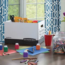 Bankers Box® R Kive® Heavy-Duty Storage Boxes, Letter/Legal Size, 15