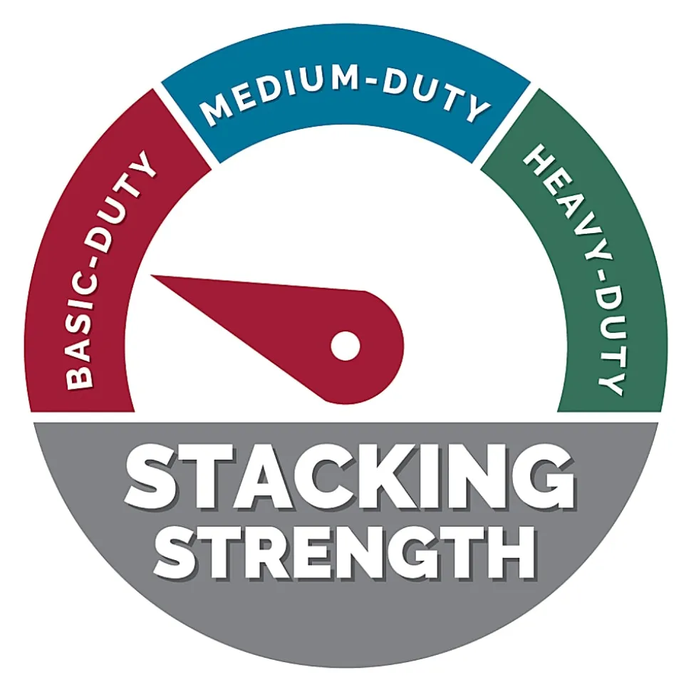 Bankers Box® Side Tab Storage Storage Files, Letter Size, 11 1/4" x 16" x 14", White/Blue, Case Of 12