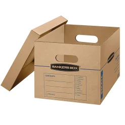 Bankers Box® SmoothMove™ Classic Moving & Storage Boxes, Small, 10