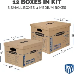 Bankers Box® SmoothMove™ Classic Moving & Boxes With Lift-Off Lids, 14