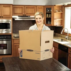 Bankers Box® SmoothMove™ Moving & Boxes, 1213/16" x 16 1/2" x 10 1/16", Case Of 8