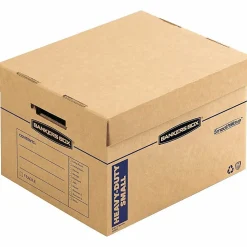 Bankers Box® SmoothMove™ Moving & Boxes, 1213/16" x 16 1/2" x 10 1/16", Case Of 8