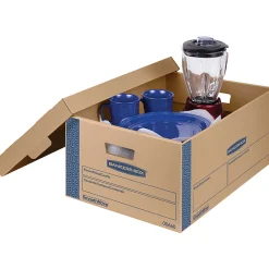 Bankers Box® SmoothMove™ Prime Lift-Off Lid Moving Boxes, Large, 24