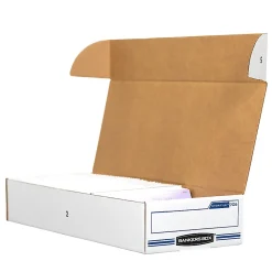 Bankers Box® Stor/File™ Check/Deposit Slip Storage Box With Flip-Top Closure, 24