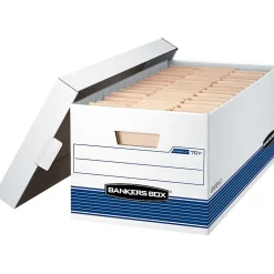 Bankers Box® Stor/File™ Medium-Duty Storage Boxes, Letter Size, 24