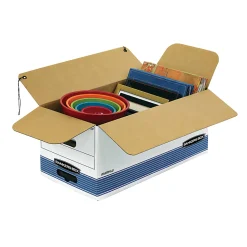 Bankers Box® Stor/File™ Medium-Duty Storage Boxes, Letter Size, 24“ x 12