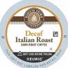Barista Prima Coffeehouse® K-Cup Italian Roast Decaf Coffee - Compatible with Keurig K-Cup Brewer - Dark - 24 / Box