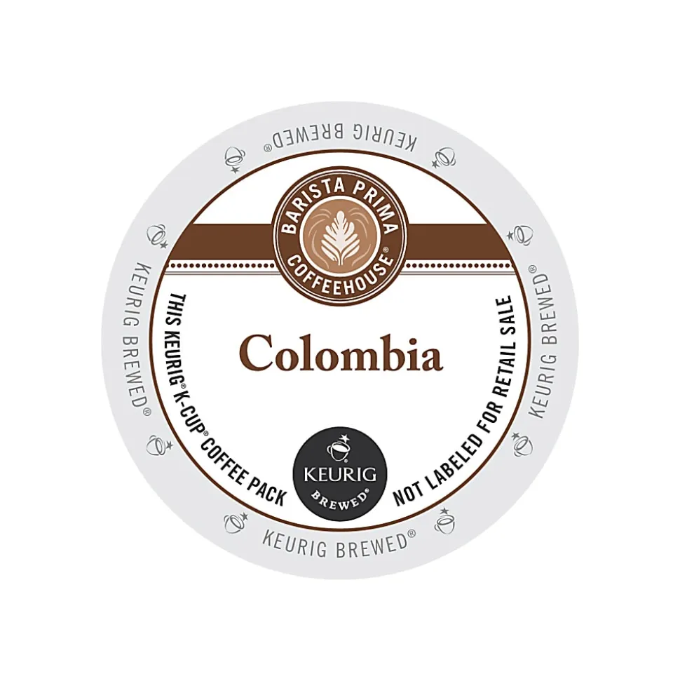 Barista Prima Coffeehouse® Single-Serve Coffee K-Cup® Pods, Columbia Roast, Carton Of 24