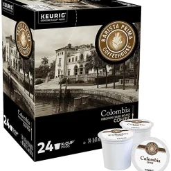 Barista Prima Coffeehouse® Single-Serve Coffee K-Cup® Pods, Columbia Roast, Carton Of 24
