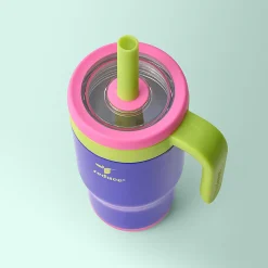 Base Brands Chiller Travel Mug, 14 Oz, Purple