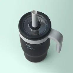 Base Brands Chiller Travel Mug, 14 Oz, Black