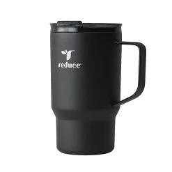 Base Brands Hot1 Mug, 18 Oz, Black
