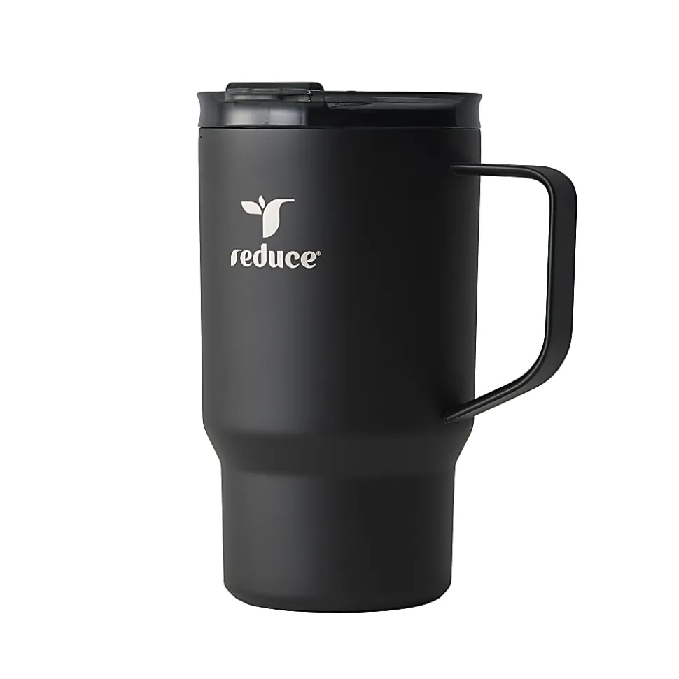 Base Brands Hot1 Mug, 18 Oz, Black