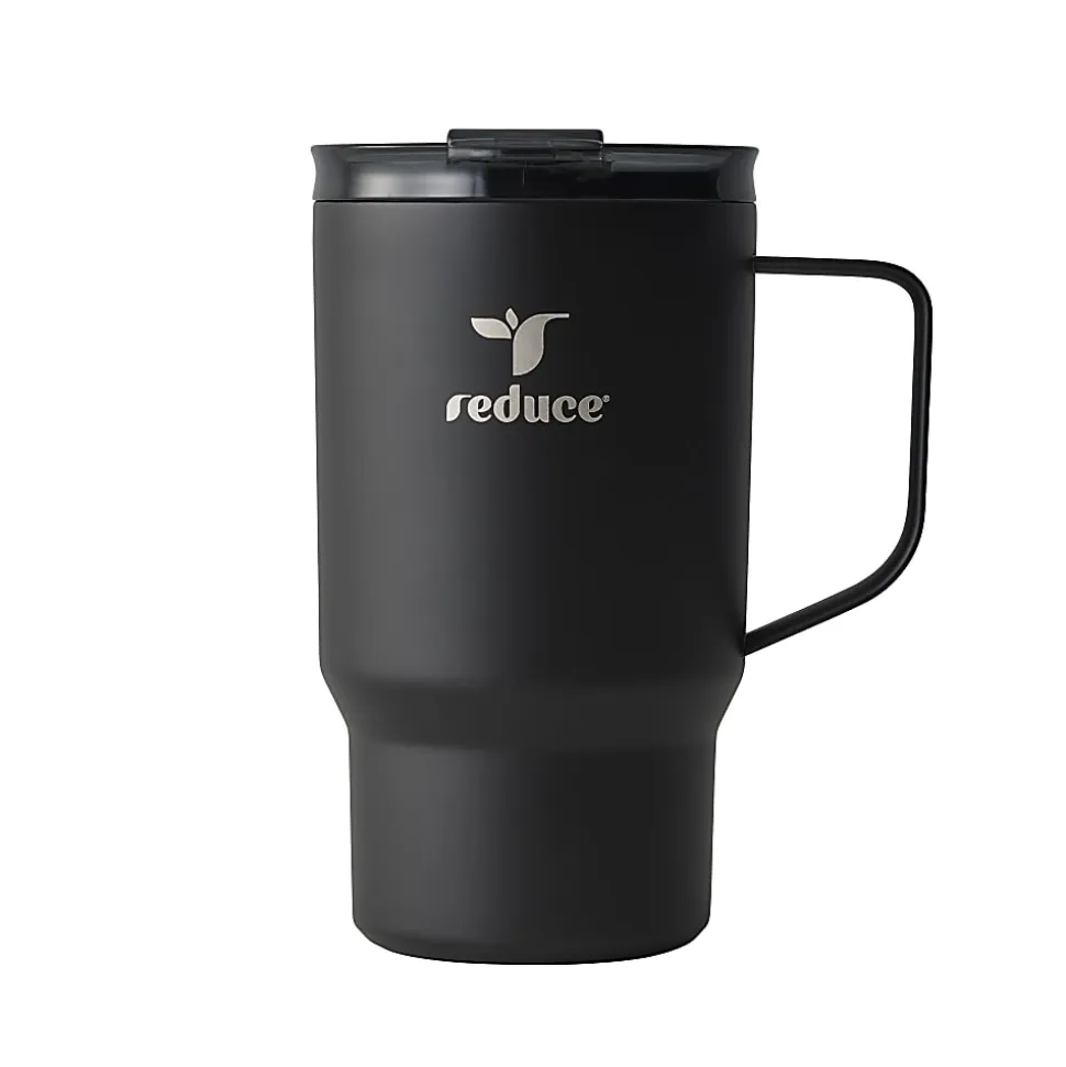 Base Brands Hot1 Mug, 18 Oz, Black