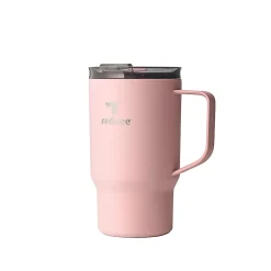 Base Brands Hot1 Mug, 18 Oz, Pink