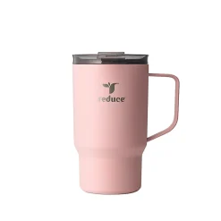 Base Brands Hot1 Mug, 18 Oz, Pink