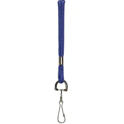 Baumgartens® Lanyards, 38", Blue, Pack Of 24