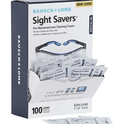 Bausch & Lomb Sight Savers Lens Cleaning Tissues, 8