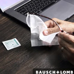 Bausch & Lomb Sight Savers Pre-Moistened Anti-Fog Tissues, 5 5/16