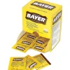 Bayer® Aspirin, 2 Tablets Per Packet, Box Of 50 Packets
