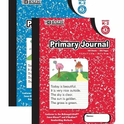Bazic Composition Book Primary Journal Marble 100 ct - 100 Sheets - 200 Pages - 9 3/4