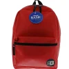 BAZIC Products 16" Basic Backpacks, Red, Pack Of 2 Backpacks