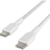Belkin BoostCharge Braided USB-C To USB-C Cable, 1M/3.3ft, White