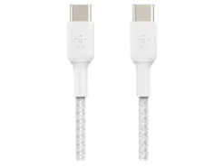 Belkin BoostCharge Braided USB-C To USB-C Cable, 1M/3.3ft, White