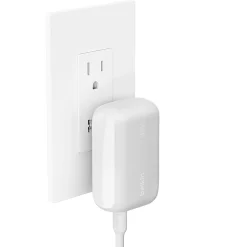 Belkin BoostCharge Dual Wall Charger, For Iphone/Samsung/Google, 42W, White, WCB009dqWH