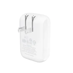 Belkin BoostCharge Dual Wall Charger, For Iphone/Samsung/Google, 42W, White, WCB009dqWH