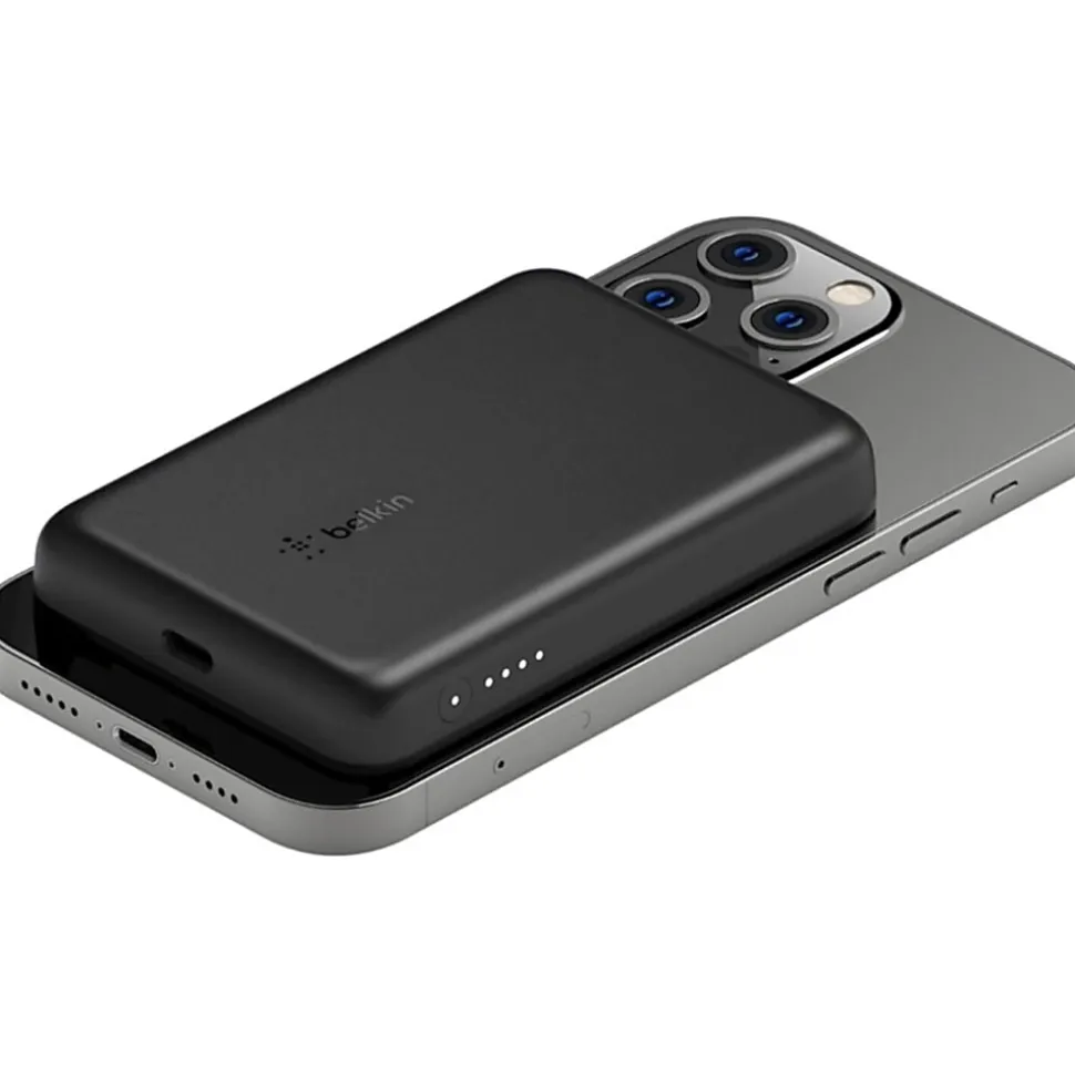 Belkin BoostCharge Magnetic Wireless Power Bank 2.5K - 2500 mAh - Black