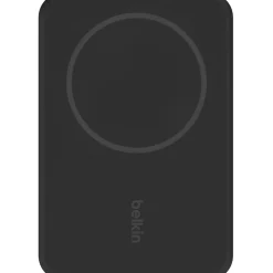Belkin BoostCharge Magnetic Wireless Power Bank 5K + Stand - For iPhone 13 Pro, iPhone 12 - 5000 mAh - Black