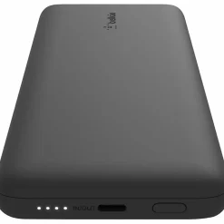 Belkin BoostCharge Plus 10K USB-C Power Bank with Integrated Cables - Black