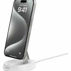 Belkin BoostCharge Pro Convertible Magnetic Wireless Charging Stand with Qi2 15W -  - WIA008TTWH