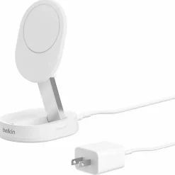 Belkin BoostCharge Pro Convertible Magnetic Wireless Charging Stand with Qi2 15W -  - WIA008TTWH
