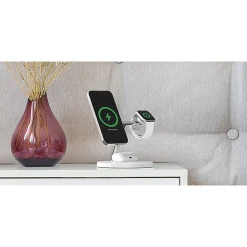 Belkin BoostCharge Pro 3-in-1 Wireless Charger, White