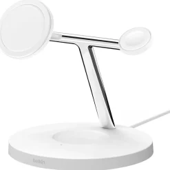 Belkin BoostCharge Pro 3-in-1 Wireless Charger, White