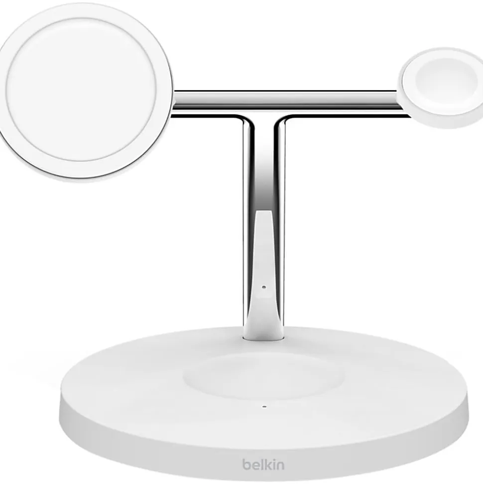 Belkin BoostCharge Pro 3-in-1 Wireless Charger, White