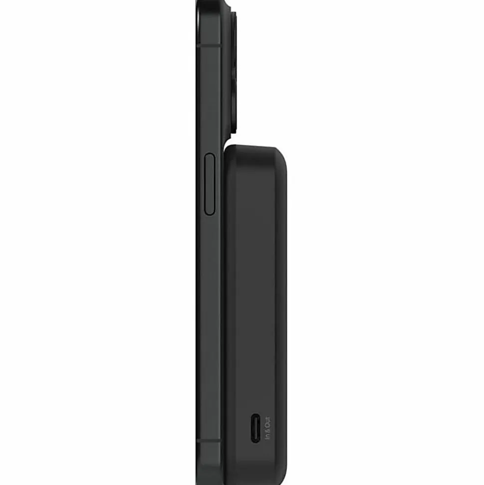 Belkin BoostCharge Pro Power Bank Magnetic Power Bank With Qi2 15W 10K - For Qi2-enabled Device, iPhone, Smartphone - Black