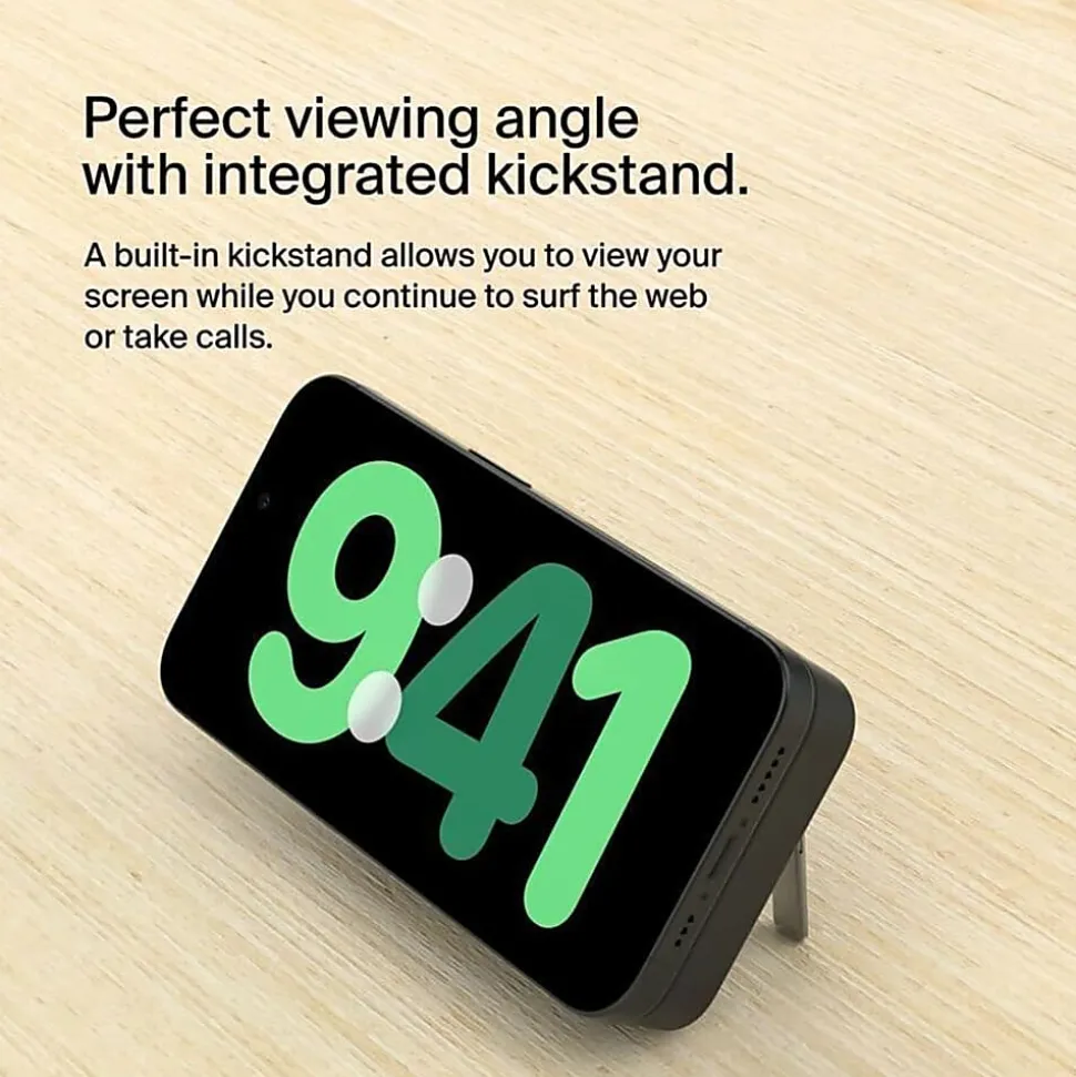 Belkin BoostCharge Pro Power Bank Magnetic Power Bank With Qi2 15W 10K - For Qi2-enabled Device, iPhone, Smartphone - Black