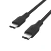 Belkin BoostCharge USB-C to USB-C Power Cable, 100W Power Delivery, 2M, 6.6ft, Black
