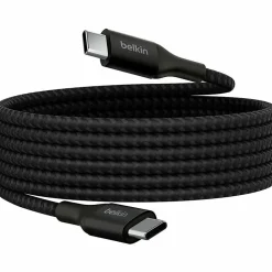 Belkin BoostCharge USB-C to USB-C Cable 240W - 6.56 ft USB-C Data Transfer Cable  - CAB015BT2MBK